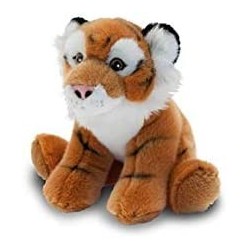 Peluche Tigre Morbidoso: Pupazzo Cucciolo da Abbracciare – 25 cm