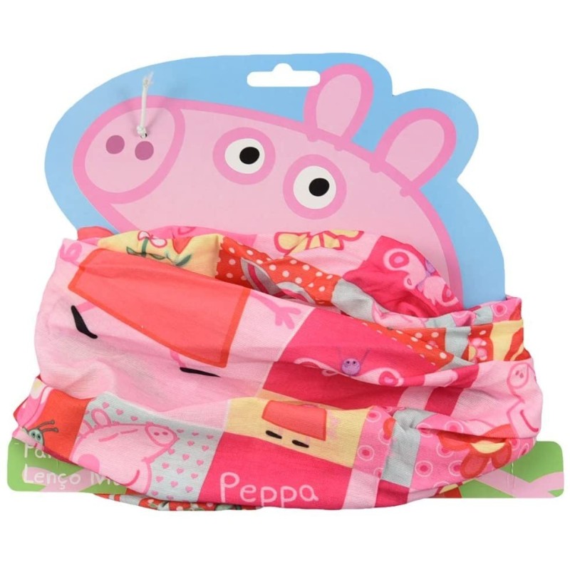 Bandana Copricapo Multiuso Peppa Pig 3-6 Anni – Scaldacollo e Fascia Capelli Bambina