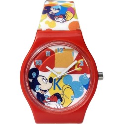 Orologio Analogico Mickey Topolino Disney con Scatola di Latta – Idea Regalo per Bambini