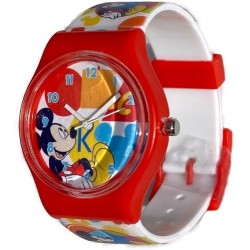 Orologio Analogico Mickey Topolino Disney con Scatola di Latta – Idea Regalo per Bambini