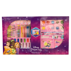 COLORI PRINCIPESSE DISNEY VALIGETTA 52 PEZZI IDEA REGALO BAMBINO