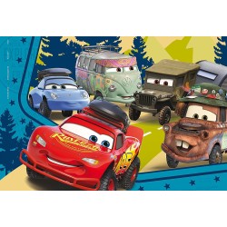 Puzzle Disney Cars Double-Fac - 24 Pezzi Giochi e colora