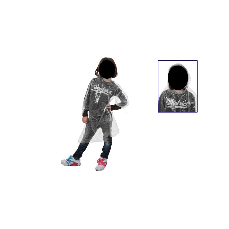 IMPERMEABILE TASCABILE BAMBINO/BAMBINA SCUOLA E TEMPO LIBERO