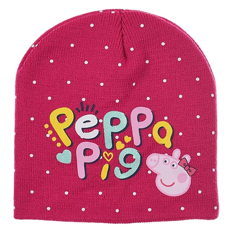 Cappello Invernale Peppa Pig Rosa