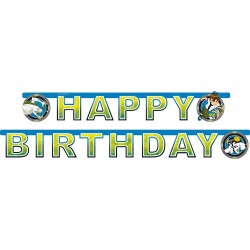 Festone Compleanno Bambino Ben10 – Happy Birthday 1,80 m | Decorazione Party