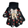 "Coppia di Guanti Disney Minnie per Bambina - Taglia Unica, Morbidi e Caldi