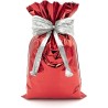 Busta metallizzata rosso 18x50cm sacchetto Metallizzate Tinta Unita Lucide 5pz