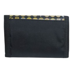 Portafoglio Bambini Smile Faccine Emoji – Chiusura in Velcro, Scomparti Interni, 14x10 cm