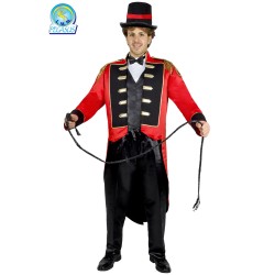 Costume Domatore del Circo per Adulti – Vestito di Carnevale Elegante con Accessori