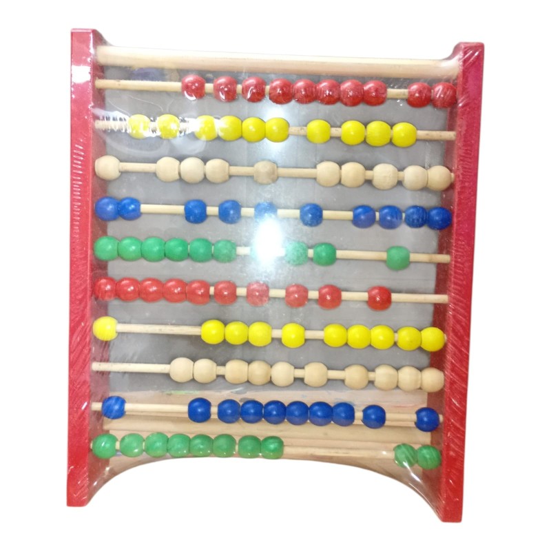 Gioco Abaco per Bambini in Legno – Strumento Istruttivo per Imparare a Contare