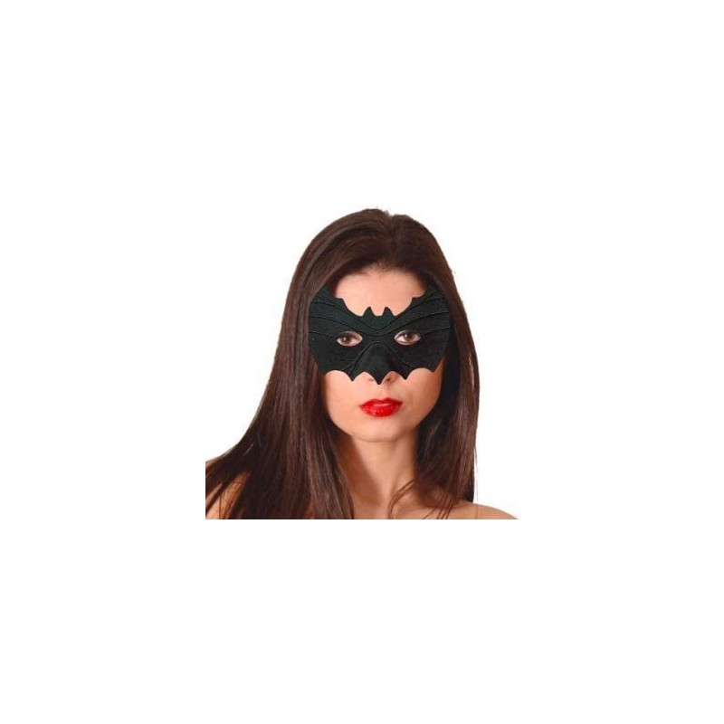 Maschera Halloween/Carnevale Domino Pipistrello