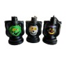 Set di 3 Candele Halloween "Simpatici Mostri" – Decorazioni Festive, Altezza 9 cm