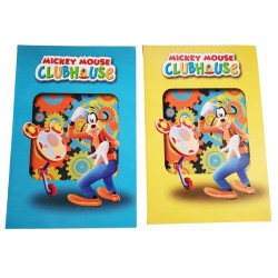 : Biglietto Auguri Disney Pluto per Compleanno Bambini | 17x11 cm | Festa a Tema Topolino | Con Busta Inclusa