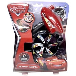 Disney Cars Saetta McQueen Gioco Volante – Flying Wheels Ruote Volanti Bambini 6+ | Spintop Auto che Vola e Gira a Terra