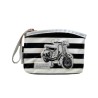 Pochette Vespa 20x15 cm – Borsello con Manico da Polso – Design Vintage per Uomo e Donna