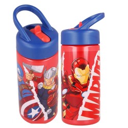 Borraccia Avengers Marvel 410 ml – Bottiglia con Beccuccio Ripiegabile