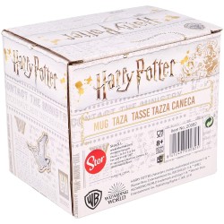 TAZZA MUG HARRY POTTER HOGWARTS IN CERAMICA 310 ML IN CONFEZIONE IDEA REGALO BAMBINI