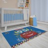 Tappeto Arredo Cameretta Disney Cars – Saetta McQueen 80x120 cm, Antiscivolo