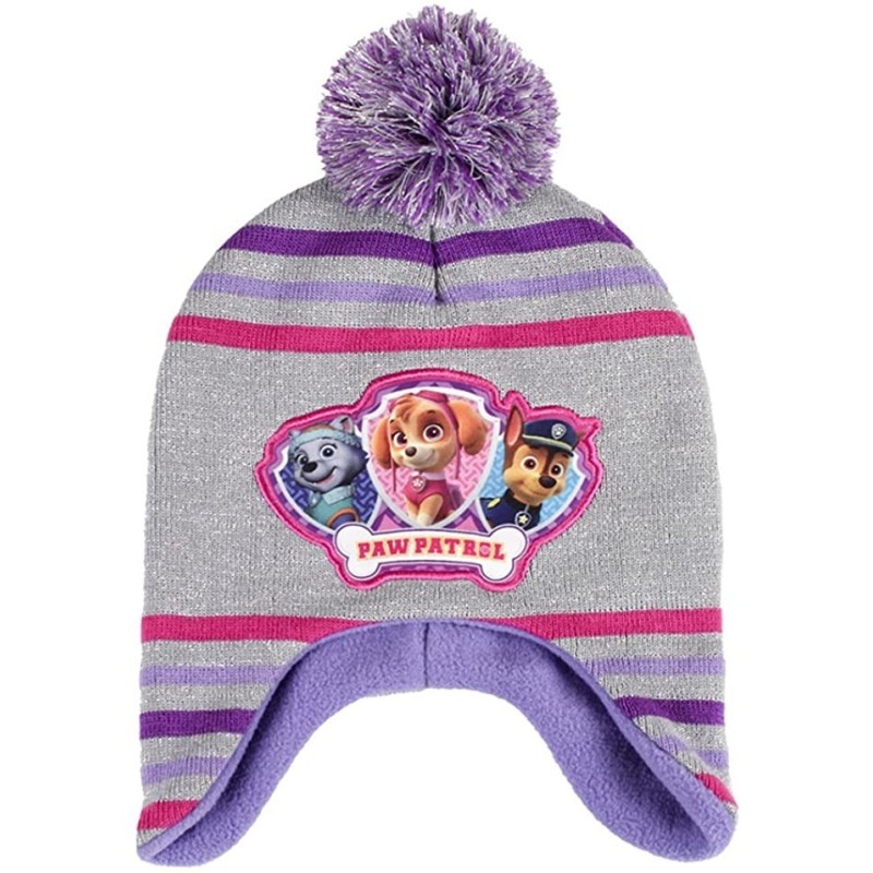 CAPPELLO INVERNALE PERUVIANO PAW PATROL SKYE DISNEY BAMBINA COL.UNICO
