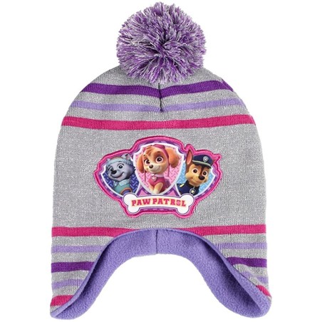 CAPPELLO INVERNALE PERUVIANO PAW PATROL SKYE DISNEY BAMBINA COL.UNICO
