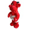 Pelouche Diavoletto Interattivo 40 cm – Pupazzo Animato con Movimento e Suono, Mascotte Divertente per Bambini