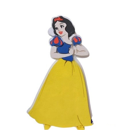 Sagoma in Polistirolo Biancaneve Personalizzata Compleanno festa e party Disney Marvel cm 70