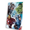 Coperta Plaid Avengers Marvel 100x150 cm – Hulk, Capitan America, Iron Man, Thor – Morbida Coperta Pile Bambini e Fan Supereroi
