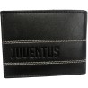 Portafoglio Uomo Juventus Ufficiale in Pelle – Compatto, Porta Monete, Documenti e Tessere – Nero Elegante
