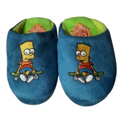 Pantofola Invernale Bambini Ispirata a Bart Simpson - Taglia 30 - Suola Antiscivolo e Punta Chiusa Descrizione del Prodotto: L
