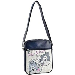 Borsa Passeggio con Tracolla Cip & Cipo Disney in Ecopelle 25X28cm Idea Regalo Bambina
