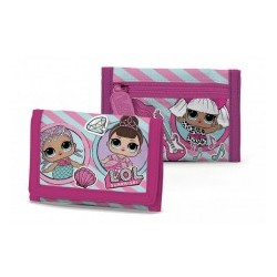 Portafoglio Bambina LOL Surprise con Strappo e Portamonete - 13x9 cm