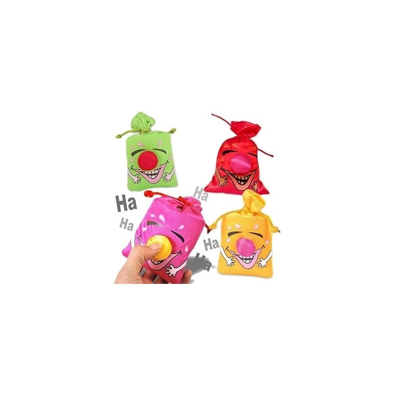 Portachiavi Risata Rumorosa - Divertente Pagliaccio Colorato - Idea Regalo per Bambini e Adulti