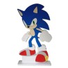 Sagoma Sonic in Polistirolo 80 cm Personalizzata con Nome e Base 3D – Decorazione Compleanno Bambino Tema Sonic