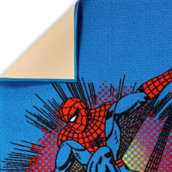 Tappeto Cameretta Bambini Spiderman 80x120 cm – Antiscivolo, Morbido e Facile da Pulire, Decorazione Supereroi Marvel