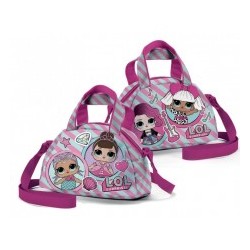 Borsa Passeggio Lol Surprise con tracolla regolabile Idea Regalo Bambina 22 x 27 x 9 cm.