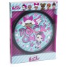 Orologio da parete Disney Lol Surprise Rock idea Regalo Bambina Arredo Cameretta cm 24