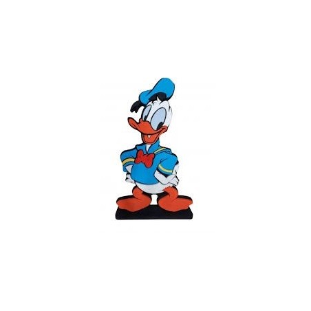 Sagoma Paperino Disney Personalizzata in Polistirolo per Compleanno - Dimensioni da 70 a 100 cmni