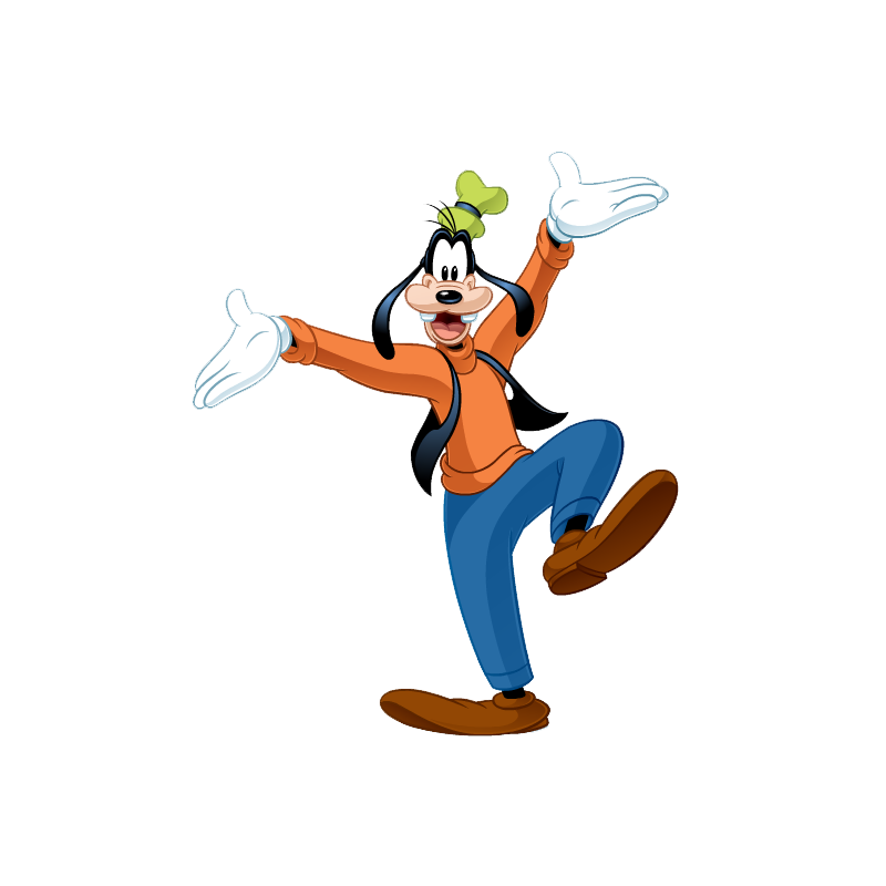 Sagoma Personalizzata in Polistirolo Pippo Disney – Perfetta per Compleanni e Feste a Tema Topolino (70 cm)