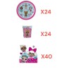 Coordinato per Feste Compleanno Lol Surprise Kit Party Bambini Festa e Party