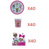 Coordinato per Feste Compleanno Lol Surprise Kit Party Bambini Festa e Party