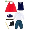 Costume Principe delle Fiabe Bambino in Velluto – Abito Reale Elegante per Carnevale, Cosplay e Feste