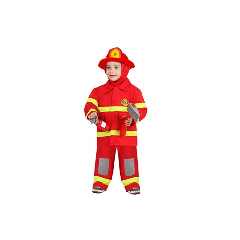 VESTITO COSTUME Maschera di CARNEVALE Primi Passi - PICCOLO POMPIERE