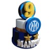 Torta Scenografica Multilivello FC Inter in Polistirolo Personalizzata – Per Compleanni e Feste di Tifosi Nerazzurri!
