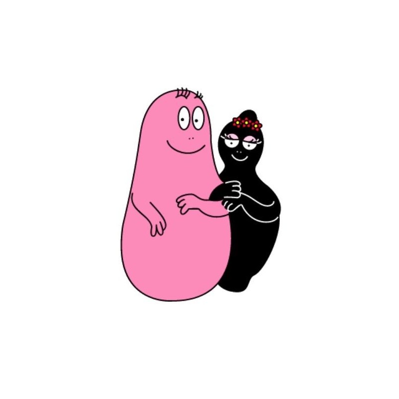 Sagoma Personalizzata in Polistirolo Barbapapà - Ideale per Compleanni e Feste Disney - 70 cm