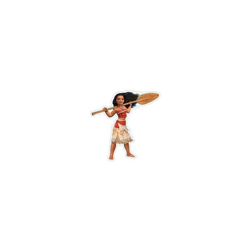Sagoma in Polistirolo Personalizzata Oceania-Vaiana Disney - Decorazione 3D per Compleanni e Feste, 70 cm