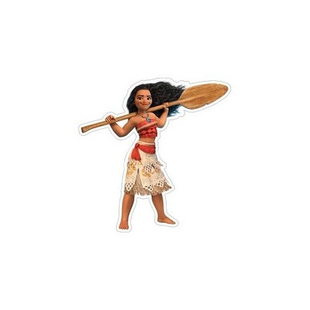 Sagoma in Polistirolo Personalizzata Oceania-Vaiana Disney - Decorazione 3D per Compleanni e Feste, 70 cm