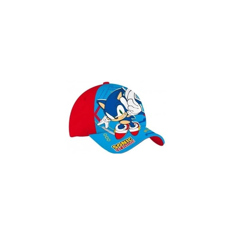 Cappellino Sonic the Hedgehog con Visiera – Berretto Estivo Regolabile (Taglia 52)