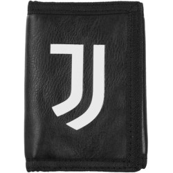 Portafoglio Juventus Ufficiale – Chiusura a Strappo, Tasca Portamonete e Scomparti per Carte – Design in Cordura