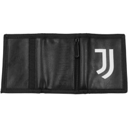 Portafoglio Juventus Ufficiale – Chiusura a Strappo, Tasca Portamonete e Scomparti per Carte – Design in Cordura