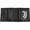 Portafoglio Juventus Ufficiale – Chiusura a Strappo, Tasca Portamonete e Scomparti per Carte – Design in Cordura